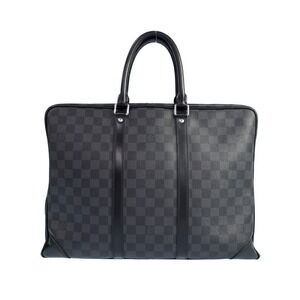 Louis Vuitton Damier Graphite Black Porte Document Voyage Business Bag